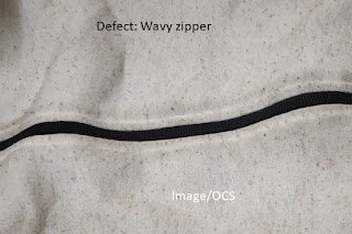 Wavy zipper attachment Wavy zipper attachment