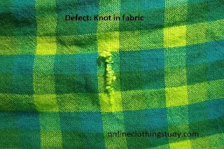 knot in fabric knot in fabric