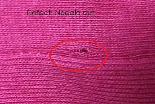 Needle cut