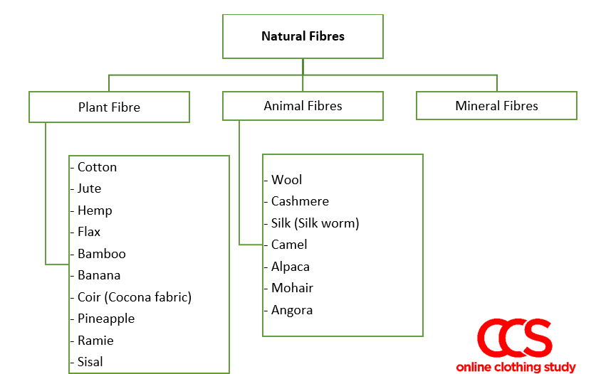 Different types of Natural fibres Different types of Natural fibres