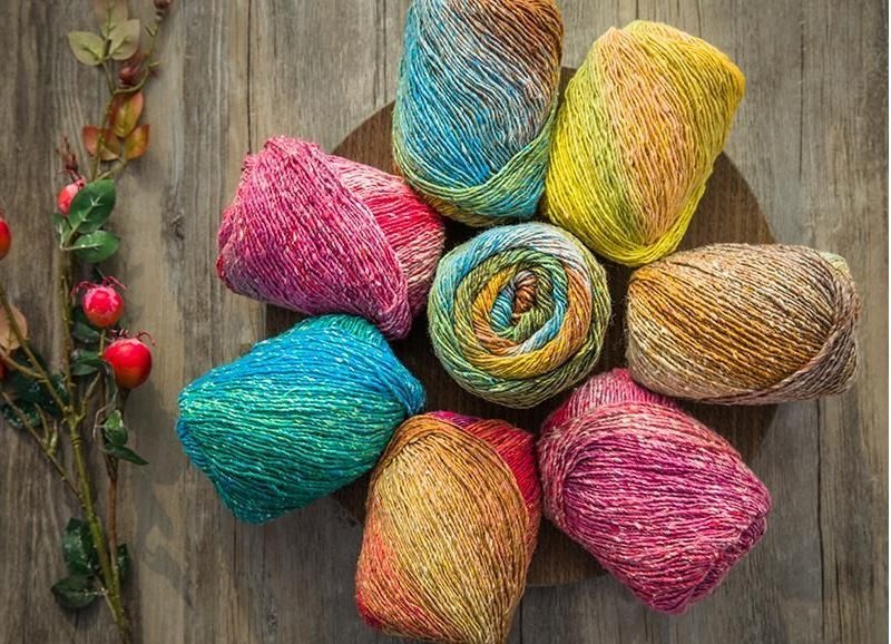 Fancy yarns in textiles