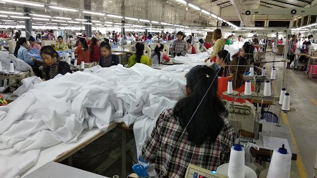 Balancing a stitching line