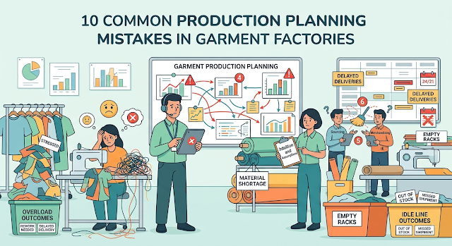 Common production planning mistakes
