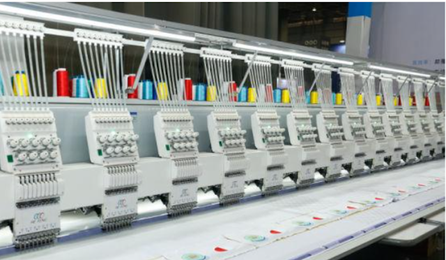 Computerized embroidery machine