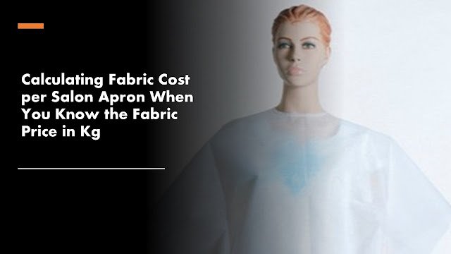 Cost of fabric per piece apron