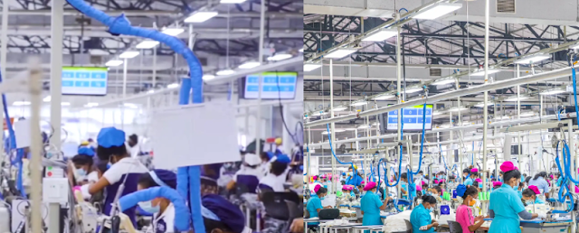 Production floor Star Garments