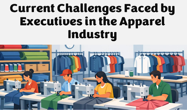 Challenges faced by executive in garment industry