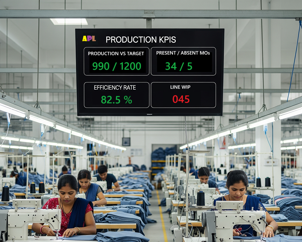 Production Control Display