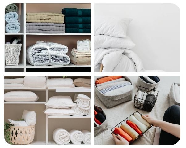 Textile fibre present at home