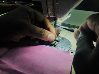 Needle change Needle change