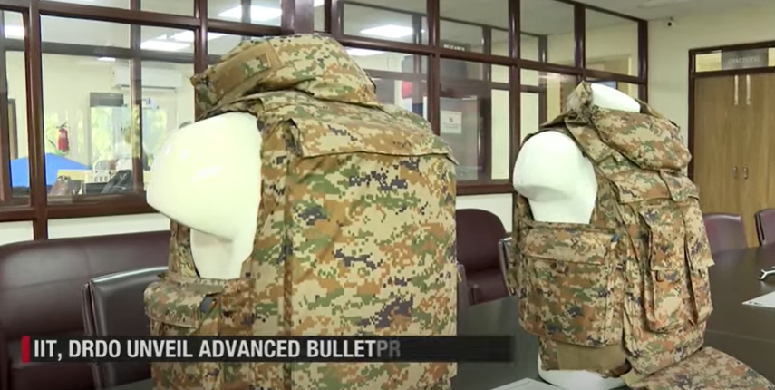 DRDO and IIT Delhi Developed ABHED Abhed Advanced bullet proof jacket