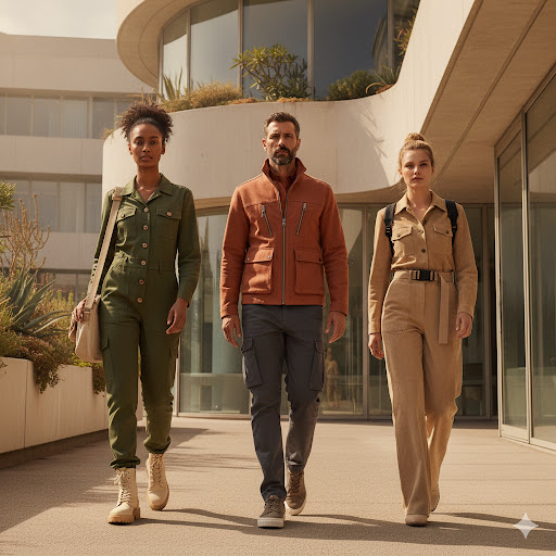 Elevated Workwear and Functional Chic