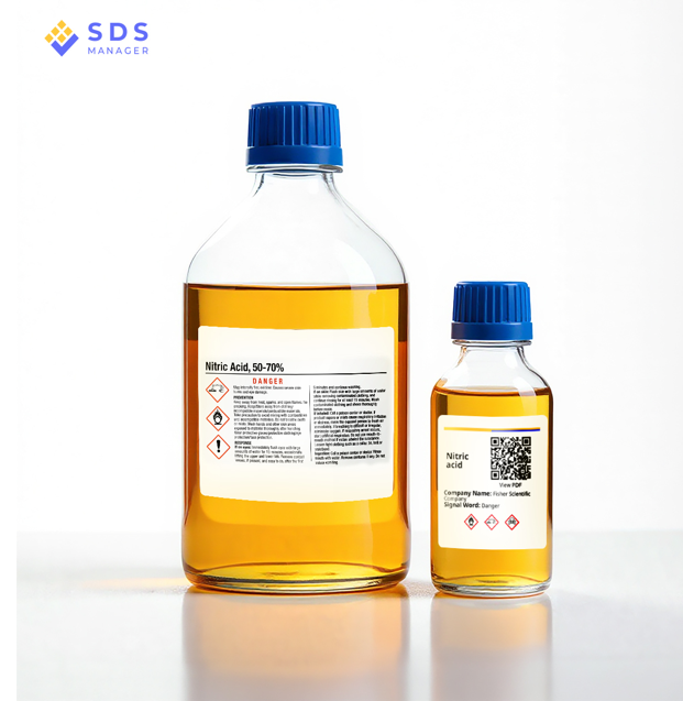 SDS Managed chemical labelling