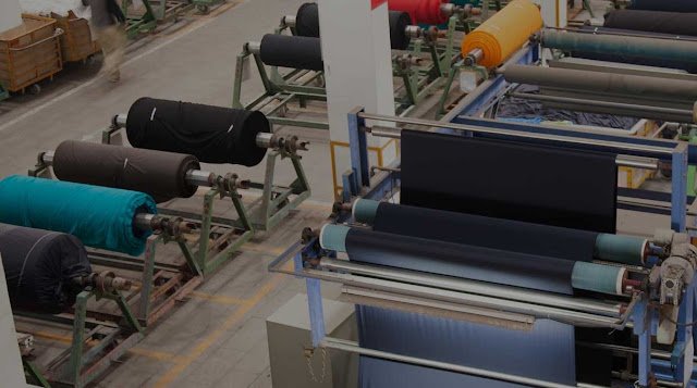 Number of garments made from fabric roll