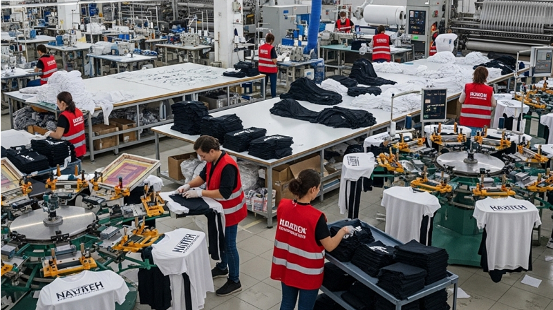 T-shirt manufacturing