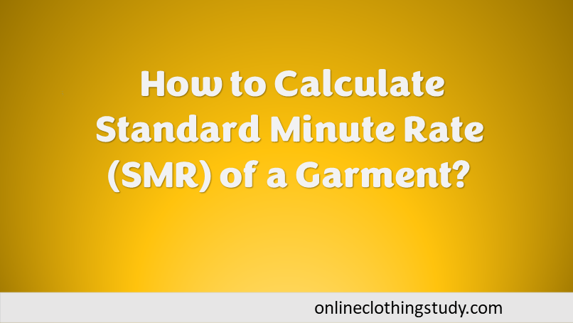 SMR rate calculation SMR rate calculation