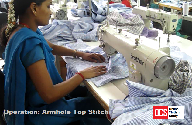 Sequencing of stitching operation