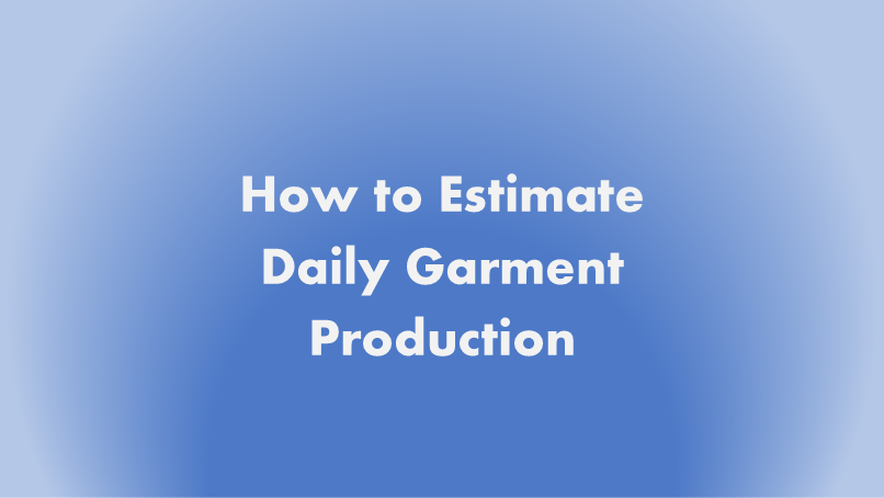 Production estimation