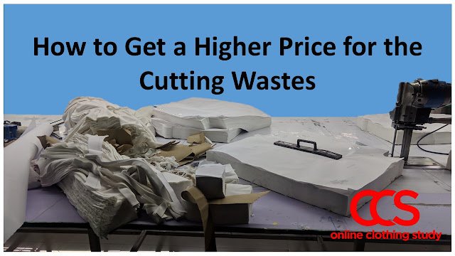 Cutting waste in a garment factory and its price Cutting waste in a garment factory and its price