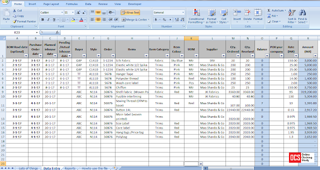 inventory tracking