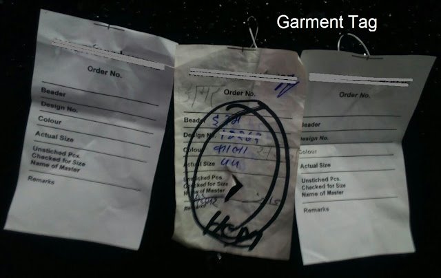 Garment label Garment label