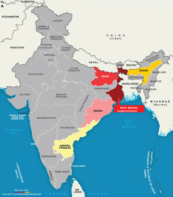 jute producing states in India