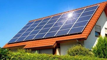 Roof top solar panels
