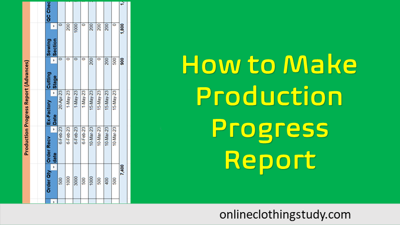 Progress report Progress report