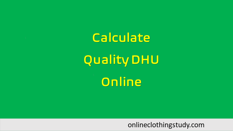 DHU calculator