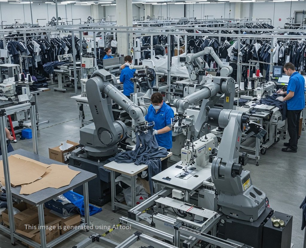 Smart factories in fashion manufacturing