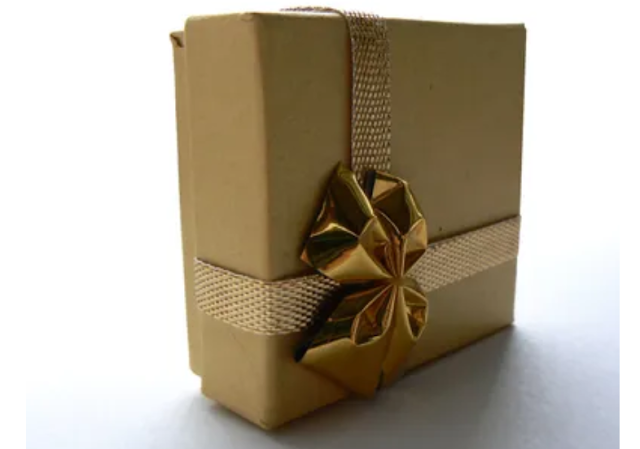 Paper cardboad box for garment packaging