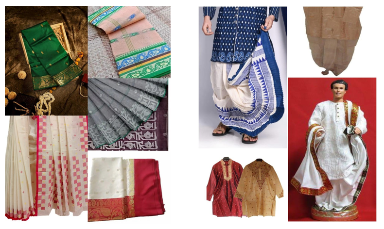 Traditional clothes of West Bengal