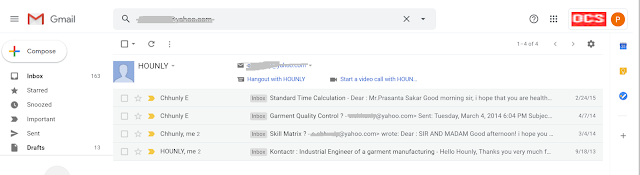 emails from Ly huon
