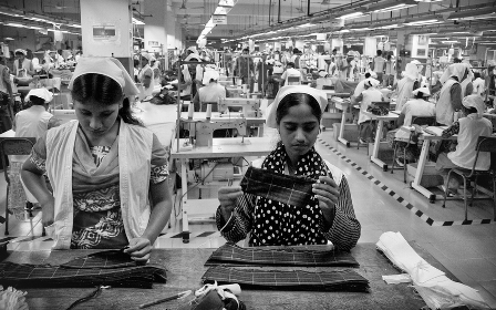 Sewing floor