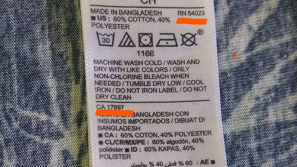 CA Identification number