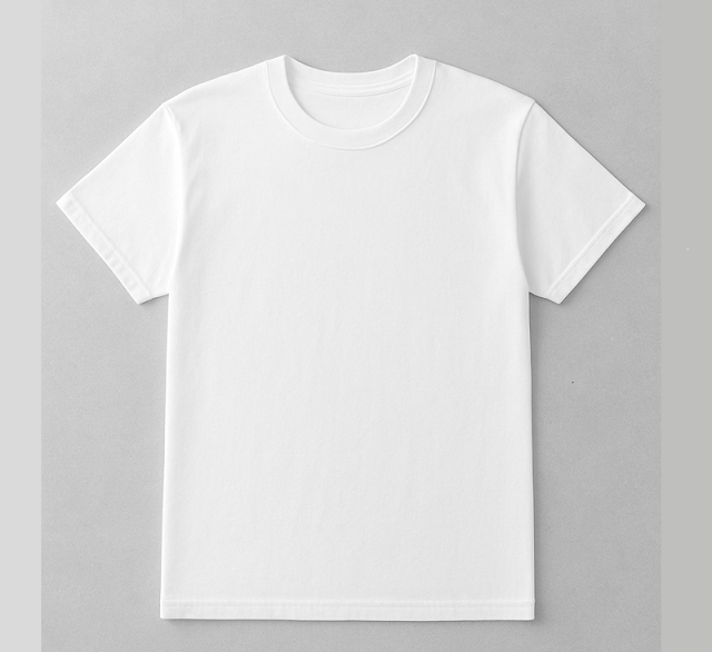 T-shirt shape like T letter