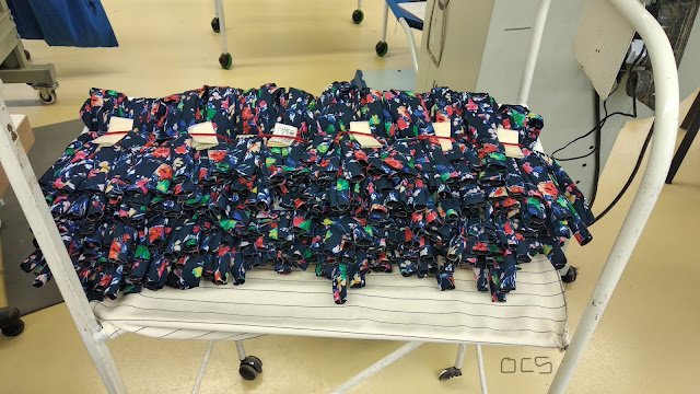 Bundling in garment manufacturing Bundling in garment manufacturing