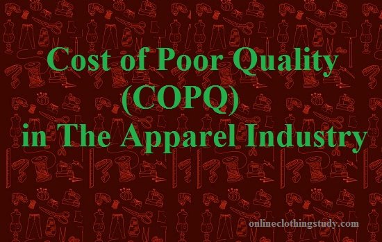 Cost of poor quality Cost of poor quality
