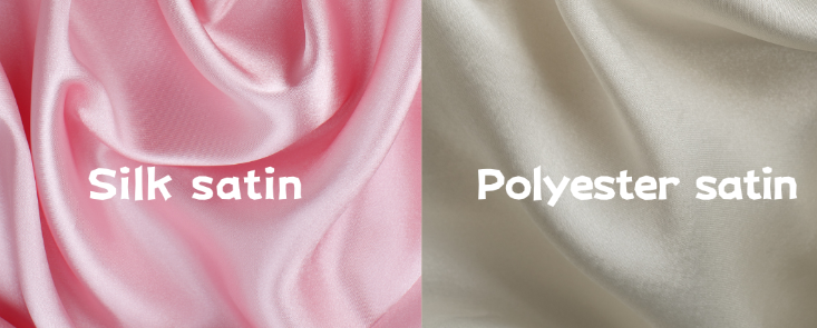 Polyester satin