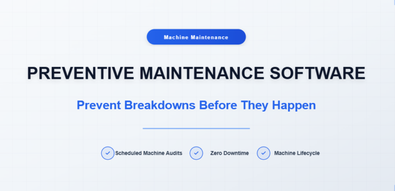 How Factories Are Using Maintenance Planning Software to Reduce Equipment Downtime